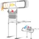 Bed Rails for Elderly Adults Safety with Motion Light & Storage Pouch - Bed Assist Rails for Seniors, Surgery Patients & Handicap, Fit King Queen Full Twin Bed (Large)