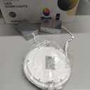 12 Pack Smart Recessed Lighting 6 Inch, Ultra-Thin LED Recessed Lighting 12W 1200LM Smart Downlight with Junction Box, Compatible with Alexa/Google Assistant - ETL and Energy Star Certified (RGB (Red, Green, Blue))