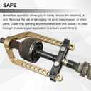 ReluxGo CV Joint Puller Propshaft Separator Tool Universal CV Axle Removal Tool CVJ CV Axle Puller U Joint Removal Tool