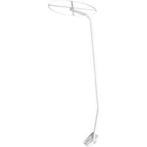 Kisangel Crib Canopy Rack Mosquito Net Pole with Clip-on Support Bracket for Baby Bed Nursery Mosquito Protection Accessory