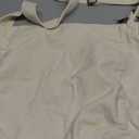 Canvas Crossbody Shoulder Bag Casual Hobo Bag Travel Tote Bag Messenger Bags Cute Large Purse for Women (White)