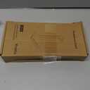 UPERGO Walnut Headphone Stand, Wood Headset Stand for Desk, Universal Headphone Holder with Storage Base for Gaming, Airpod max, Bose,Razer