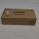 Garage Wall Organizer | 48" Heavy-Duty Tool Storage Rack | Adjustable Double-Layer Hooks | 300 lbs Capacity | Carbon Steel Wall Mount Holder for Shovels, Rakes, Ladders & Power Tools (Black)