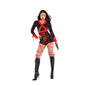 Morph Ninja Women's Costume - Adult Ninja Womens Costume for Halloween S