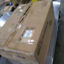 HOMLYLINK Undermount Workstation Kitchen Sink White 30 x 19 Inch Offset Drain, Single Bowl Topmount Fireclay Drop In Sink Reversible, Dual Mount Heavy Duty Deep Basin for Kitchen