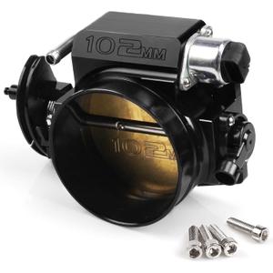 102mm Throttle Body Assembly with TPS IAC Throttle Position Sensor for Chevy LSX LS LS1 LS2 LS3 LS6 LS7 Black