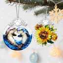 Dolphin Ornament, Stained Glass Christmas Decorations, Christmas Ornaments for Tree, Holiday Ornament, Dolphin Gifts, Holiday Party Gifts, Gift Ideas & Xmas Gift