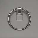 STWWO Brushed Nickel Towel Ring, Hand Towel Holder for Bathroom, Self Adhesive Hand Towel Rings for Bath, Kitchen, RV, No Drill Hole