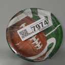 Creative Converting 331932 Football Party Dessert Plates Brown. Pack of 2