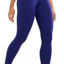 CRZ YOGA Butterluxe Yoga Leggings 25" - High Waisted Buttery Soft Womens Workout Lounge Pants (Larkspur Blue)