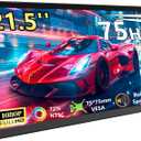 21.5 Inch Large Portable Second Monitor FHD 1080P 75Hz, USB-C HDMI External Screen for Desktop Laptop Office Gaming, VESA Mount Supported