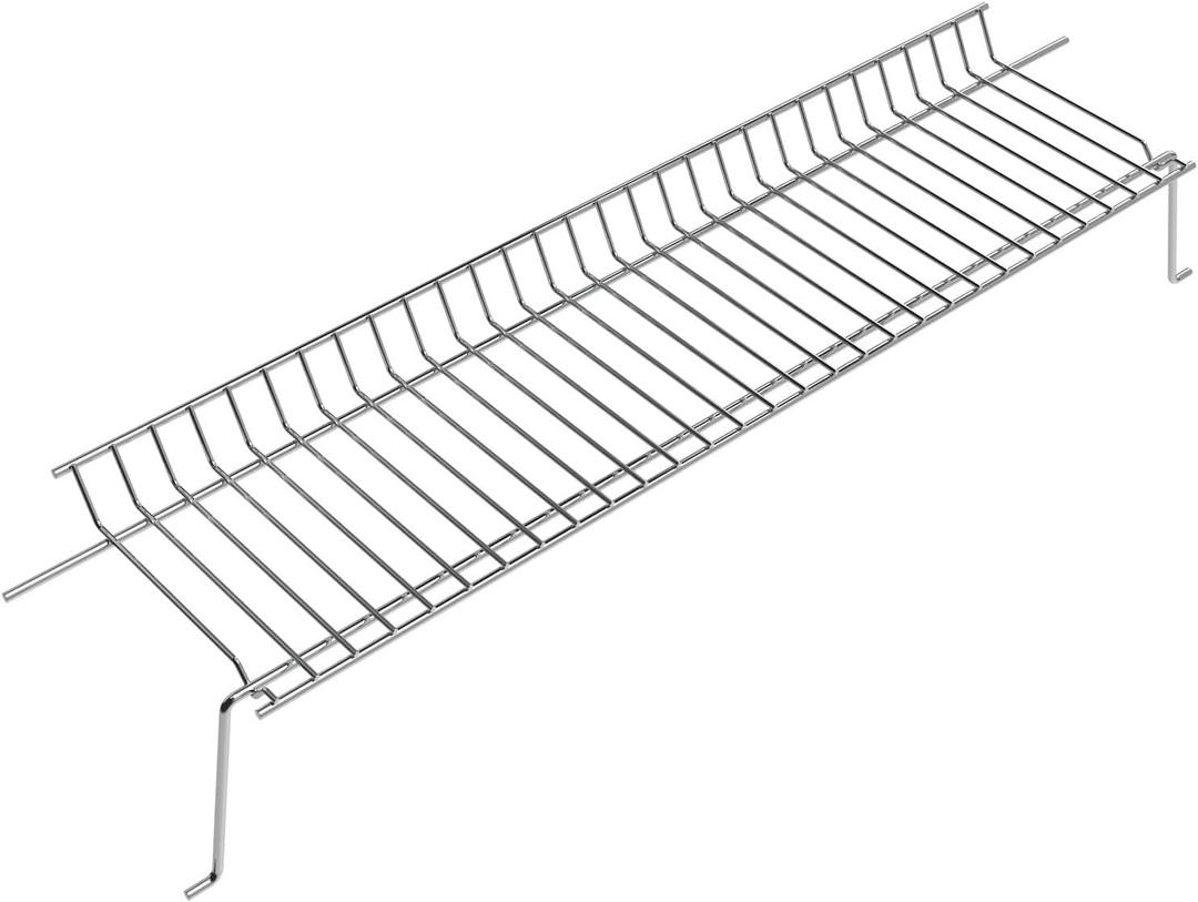 G467-0001-W1 Warming Rack Grill Parts for Charbroil Advantage 4 Burner 463344015 466344015, Grill Warming Rack Swing Away Grid for Charbroil Advantage 4 Burner Grill Replacement Parts