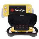 Satisfye - ZenGrip Go Slim Bundle (Lite), - Accessories Compatible with Nintendo Switch Lite - Bundle includes: Grip Lite, Slim Case. BONUS: 2 Thumbsticks (Gray)