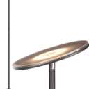 Brightech Sky LED Floor lamp, Torchiere Super Bright Floor Lamp for Living Rooms & Offices - Dimmable, Tall Standing Lamp for Bedroom Reading - Bronze