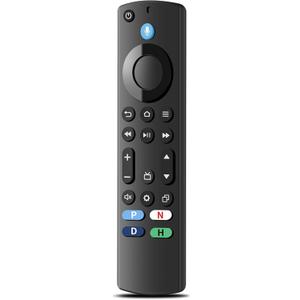 Replacement Voice TV Remote Compatible with AMZ Stick (4K, 4K Max, HD, Lite), TV Cube, Fit for Insignia, Toshiba Smart TVs