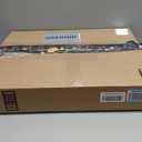 HOMEDEC Brushed Nickel 20inch LED Rain Shower System with Body Jets(Adjustable), Luxury Brass Shower Faucets Sets Complete with Rough-in 3 Way Thermostatic Valve