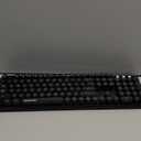 V96 Wireless Keyboard and Mouse Combo, 2.4G Wireless Full-Sized Retro Typewriter Style Keyboard with Round Keycaps, 104 Keys Computer Keyboards and Mouse for Windows/Mac/PC, Black