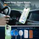 DEERLAMN Magnetic Matte Case for iPhone 16 with Screen Protector, [Compatible with MagSafe][Military Grade Drop Protection] Slim Translucent Shockproof Protective Phone Cover, Green