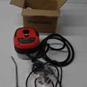 Moongiantgo High Pressure Steam Cleaner, 2500W Portable High Temp Bathroom Power Steamer Cleaning Machine Steam Humidity Adjustable For Home Use Kitchen Grease Car Detailing (110V, Red)