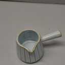 Espresso Cup Ceramic, Espresso Accessories, Espresso Measuring Cup with Handle, Expresso Shots Cups with Spout, 6 OZ / 200ML, Light Green