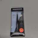 Tweezerman Stainless Steel Slant Tweezer - Eyebrow Tweezers for Women and Men (Black)