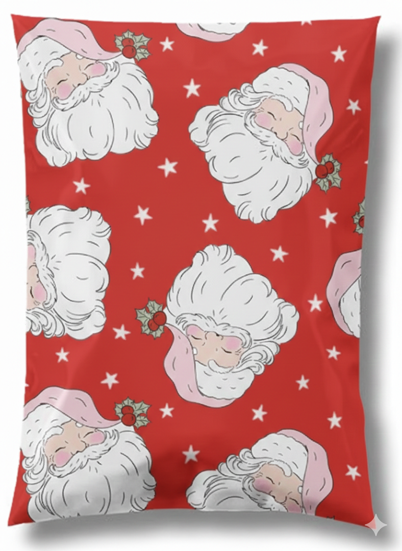 6x9 Designer Poly Mailer 100 Pack Heavy Duty Waterproof Self Seal Shipping Bags for Small Business Large Mailing Envelopes Bulk Tear Resistant Packaging