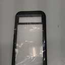 wahhle Compatible with Google Pixel 8A Case, Built in Screen Protector Full Body Shockproof Slim Fit Bumper Protective Phone Cover for Pixel 8A Men Women-Black/Clear