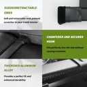 Trunk Cargo Cover for Subaru Crosstrek 2024-2025 2026, with Carbon Fiber Texture Ends, Anti - Peeping Retractable Security Shade for Privacy, Crosstrek Accessories
