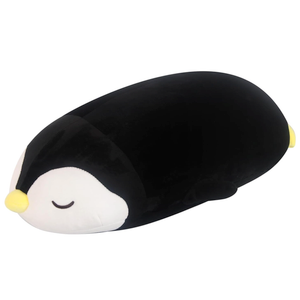 FFxiong 22" Black Penguin Plush Stuffed Animal Toy Cute Soft Body Large Pillow Plushies Doll Gift for Kids Girls Boys Christmas Birthday Valentines
