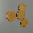 Uxcell 4Pcs Bamboo Cup Lid 3.58 Inch, Cup Cover Coffee Mug Cover Tea Glass Drink Cup Lid, Reusable Wooden Round Cup Lid for Keeping Warm