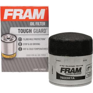 FRAM Tough Guard TG3980, 15K Mile Change Interval Spin-On Oil Filter