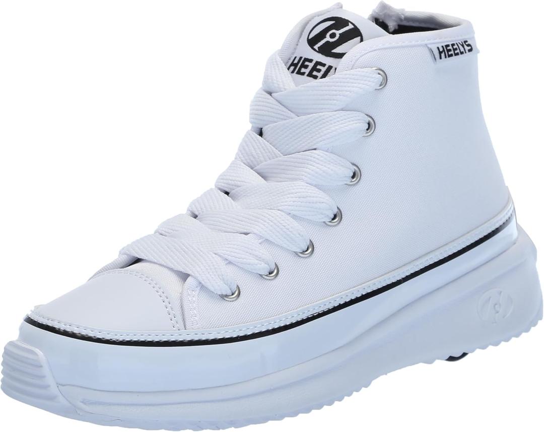 Heelys Girls' Veloz Chi Big Kid (White/Black) 13C