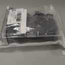 Zhehao 100 Pieces Key Hooks Jewelry Small Hook Key Hanging Small Wall Mounted Single Hook Robe Clasp Coat Hooks and 110 Pcs Screws for Hanging Hat, Scarf, Bag(Black,100 Pieces)