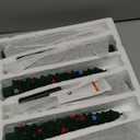 Flameless LED Christmas Tree Candles, 6 Pack  Battery Powered Holiday Lights with Warm Flickering Glow, Safe No-Flame Decor for Mantels, Dinner Parties, Family Gatherings & Gifting