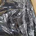 LZY 20pcs Spandex Chair Cover Stretch Slipcovers for Wedding Party, Dining Banquet Chair Decoration Covers (Black, 20)