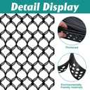 16.4 x 9.8 Ft 160 Sq ft Gravel Ground Grid, 2 Inch Depth Geo Grid Driveway Stabilization Grids, Gravel Geocell Retainer Grid for Garden Landscaping Parking Lots Driveways Slopes