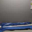 Beach Shelter Umbrella Premiere UPF 50+ Umbrella Shelter for Sun and Rain Protection for Adult (10-Foot,Blue Stripe)