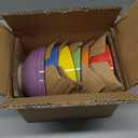 Vancasso Bonita Cereal Bowls Set of 6-27 Oz Ceramic Soup Bowls, Microwave & Dishwasher Safe, 6 Inch Colorful Serving Bowls for Kitchen