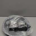 Heated Bird Baths for Outdoors, Upgraded 100W Thermostatically Controlled Heated Bird Bath for Deck Railing Large Capacity Heated Birdbath for Outside Winter Garden Yard Patio Lawn (Grey) (Gray)