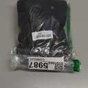 Queenmore Dog Winter Coat Warm Puffer Jacket Waterproof Plush Lining Thermal Cold Weather Vest for Small Medium Large Dogs, Windproof Easy On Pet Jacket Black S