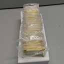 Glass Frame for Pressed Flowers, 2x3 Inch Brass Hanging Photo Frame Double Glass Frame with Chain DIY Vintage Home Decor 20 pieces