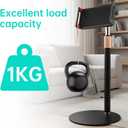 HOLD UP Tablet Stand Phone Holder 4.6"-10.5" Flexible 360 Degree Rotating Desktop Tablet Compatible with iPad iPhone Nintendo Switch Samsung Kindle eBook Reader (Tablet Floor Stand)