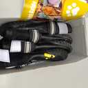 QUMY Dog Shoes for Large Dogs, Medium Dog Boots & Paw Protectors for Winter Snowy Day, Summer Hot Pavement, Water-Resistant in Rainy Weather, Outdoor Walking, Indoor Hardfloors Skid-Resistant Sole (Size 6: 2.6''x3.0''(W*L) (Pack of 4))