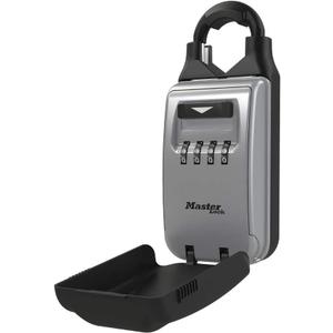 Master Lock 5420EC Set Your Own Combination Portable Lock Box with Adjustable Shackle, 6 Key Capacity