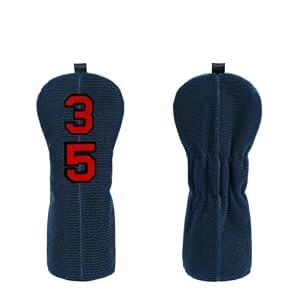 Craftsman Golf Custom Hook-and-Loop Blue Golf Club 3 5 Fairway Wood Headcover Easy to Attach Patch