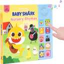 Baby Shark Nursery Rhymes 10 Button Sound Book| Learning & Education Toys | Interactive Baby Books for Toddlers 1-3 | Gifts for Boys & Girls
