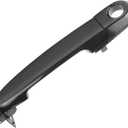 Exterior Door Handle for Hyundai Accent 2006 2007 2008 2009 2010 2011, Front Left Driver Side Replaces 80700, Black