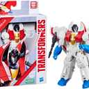 Transformers Generations Toys Authentics Starscream Action Figure (7), Red