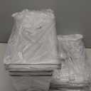 6Pack Pantry Organizers and Storage,Clear Stackable Kitchen Storage Organizer,Foods Organizer Bins with Handles, Easily Assemble for Bathroom, Kitchen, Refrigerator, Pantry, Cabinet, Closet (3 Medium + 3 Large)