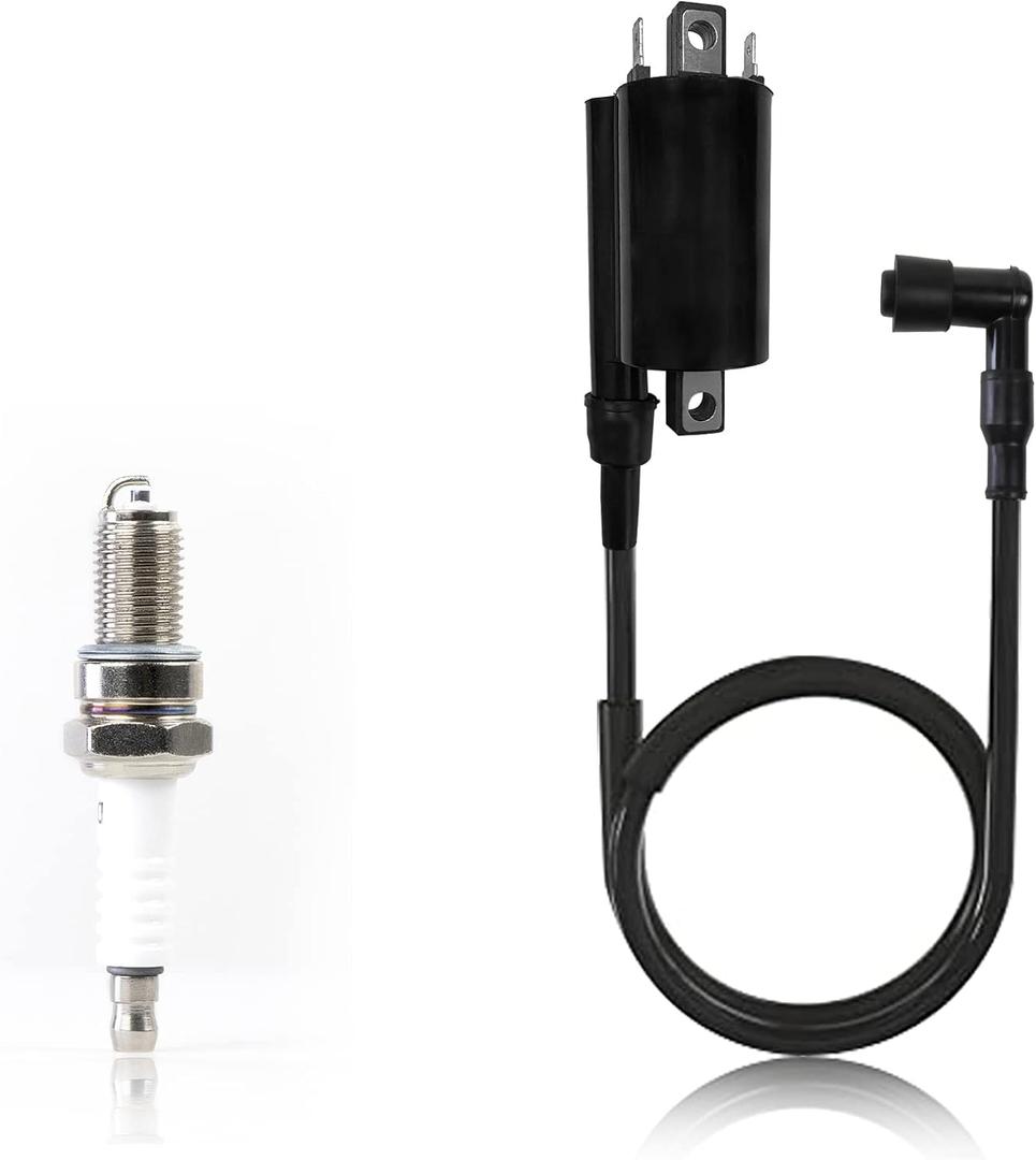 Ignition Coil Spark Plug For Kawasaki Bayou 300 KLF300 1986-2004 21121-1049